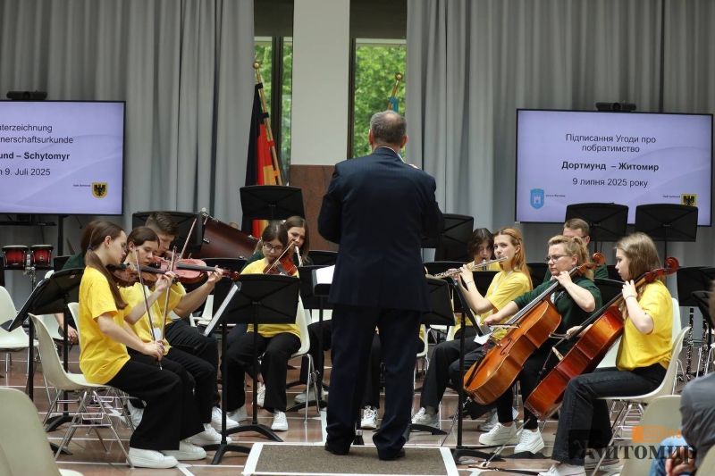 Дитячий оркестр Richter Kids із Житомира повернувся з гастролей у Дортмунді 